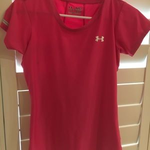 Under Armour pink workout top